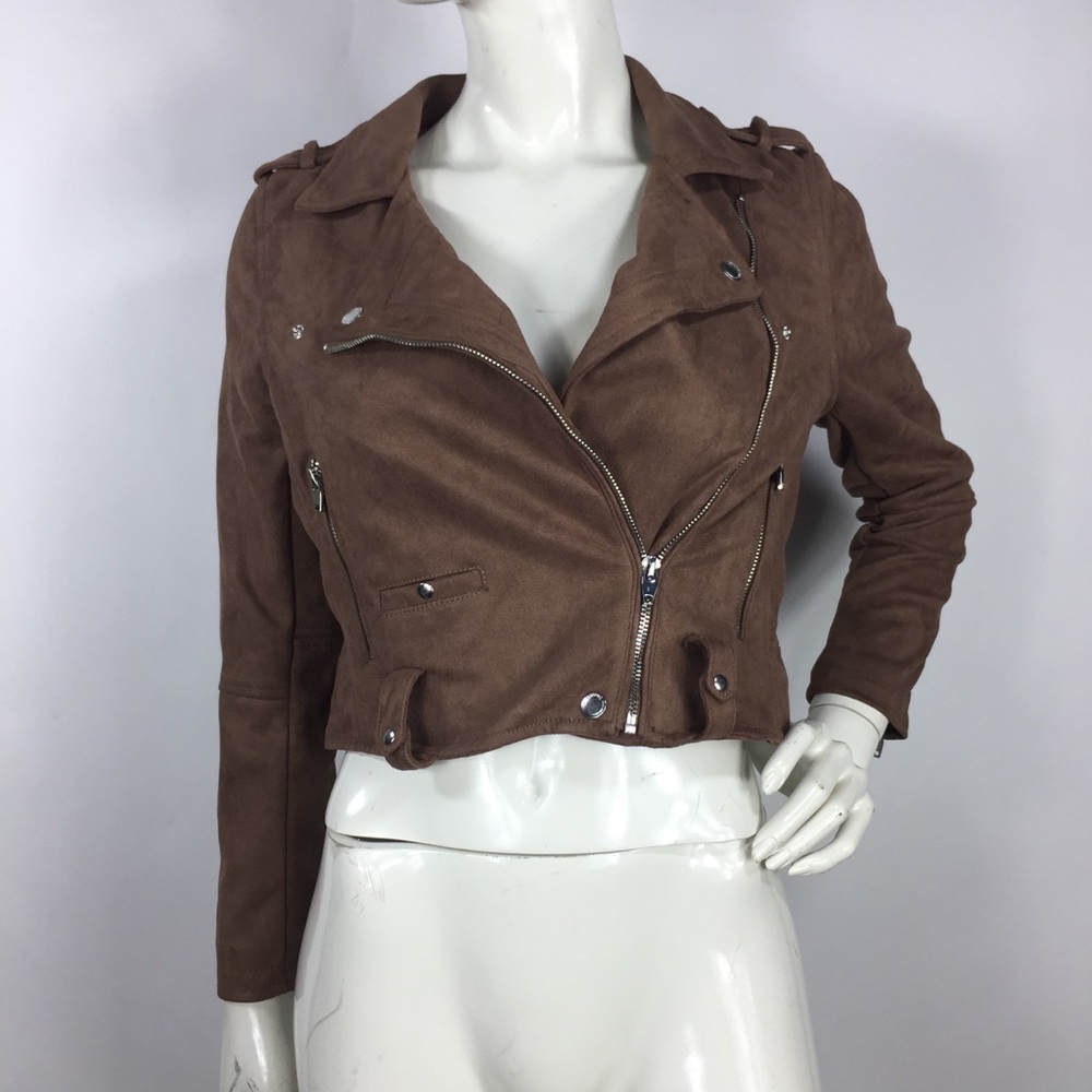 BLANK NYC Girl’s Faux Suede Jacket XL - Picture 2 of 16